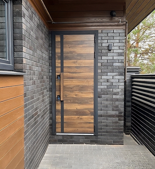 Шпонированная входная дверь Шпонированная входная дверь